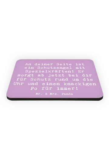 Mr. & Mrs. Panda whiteboardmagnet Spruch Schutz Schutzengel mit ... in Lavendeltraum