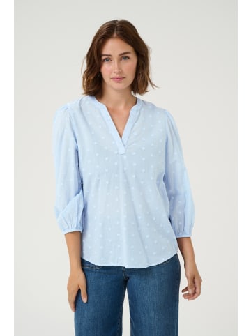 Kaffe Langarm-Bluse KAjollia Regular fit in Soft Chambray
