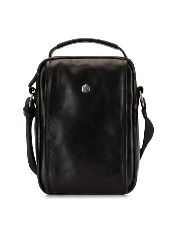 Jekyll & Hide Oxford Umhängetasche Leder 25 cm in black