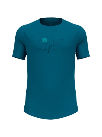 Odlo T-Shirt Ascent PW 130 Land in Petrol