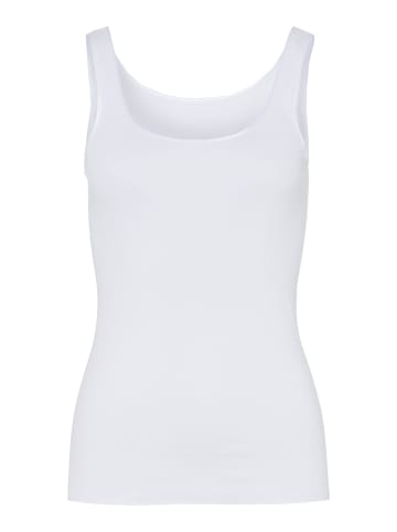 Hanro Tank Top Cotton Seamless in Weiß