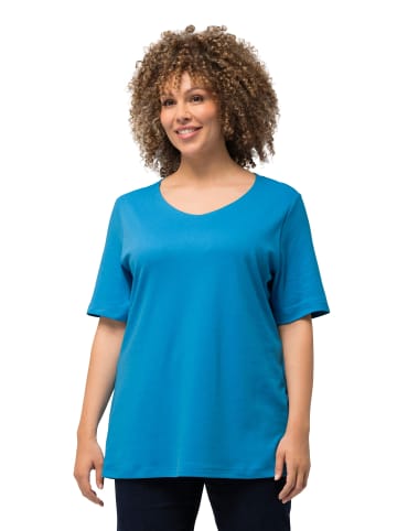 Ulla Popken Shirt in aqua