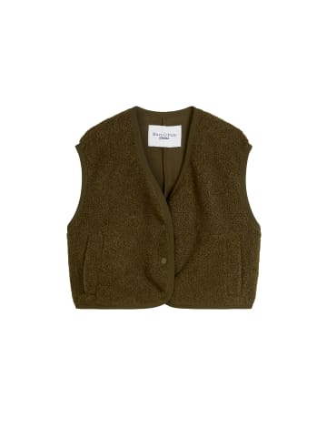 Marc O'Polo DENIM Curly-Sweatweste relaxed in Burnished Logs