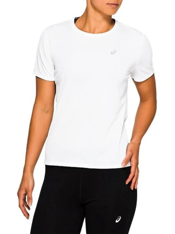 asics Sportshirt in Weiß