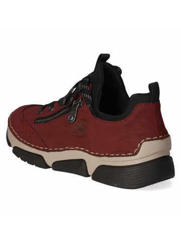 rieker Schnürhalbschuh in red