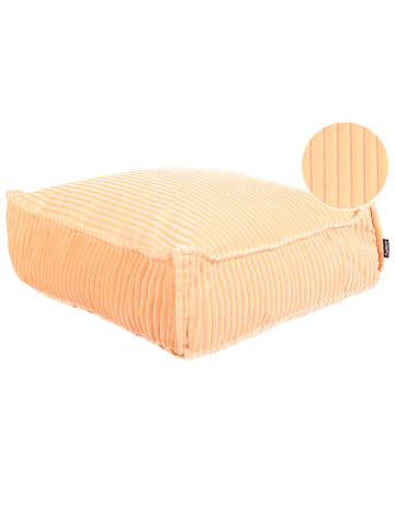 Beliani Bodenkissen ALLOZAI in Rosa - (W) 55 x (H) 20 x (L) 55 cm
