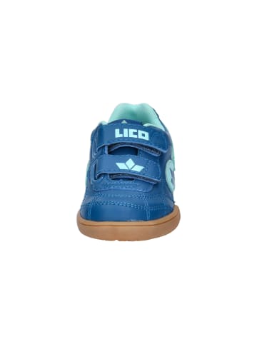 Lico Hallenschuh "Bernie V" in Blau