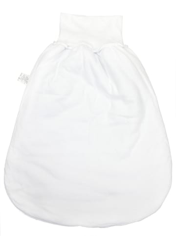 TupTam Baby Strampelsack mit breitem Bund Wattiert in weiß Modell 1
