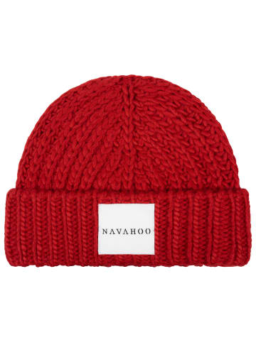 Navahoo Strickschal Kuschelpärchen 14 in Salsa Red