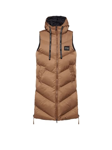 Polo Club Vest in Camel