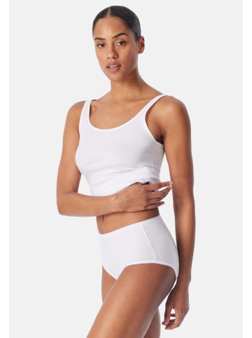 Schiesser Midi Slip 95/5 Cotton in Weiß