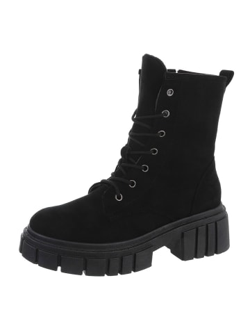 Ital-Design Stiefelette in Schwarz