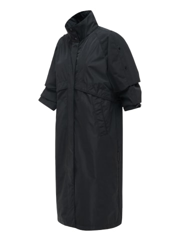 Navahoo Langmantel Zenblüte 14 in Black