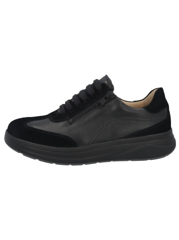 Solidus Damen- Schnürschuhe Karima Weite H+K in Schwarz