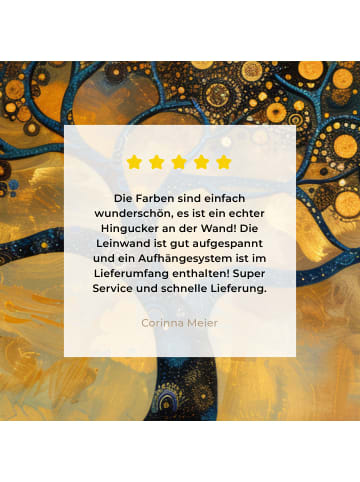 MuchoWow Leinwand bilder Vollmond (BxH)