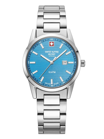 Swiss Alpine Military by Grovana Quarzuhr für Damen in silber