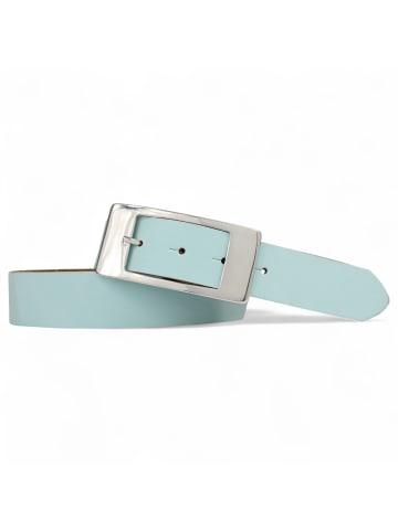 FRONHOFER Ledergürtel in Aqua