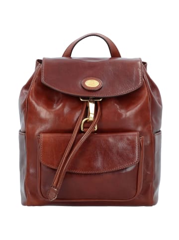 The Bridge Story Donna City Rucksack Leder 31 cm in marrone