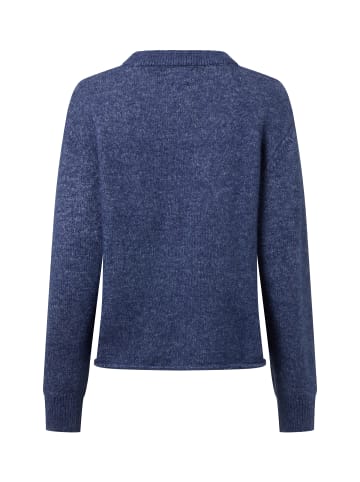 Marie Lund Strickpullover in indigo - 0006
