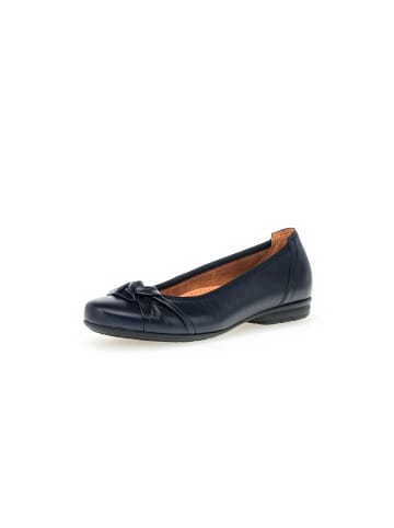 Gabor Comfort sportliche Ballerinas in blau