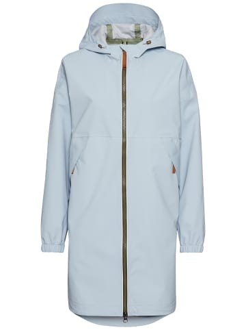 Camel Active leichter teXXXactive® Funktionsmantel aus recyceltem Polyester in Hellblau