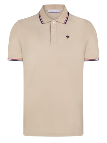 Felix Hardy Polo Shirt Kurz Arm in Beige