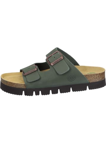 Dr. BRINKMANN Klassische Pantoletten in grün