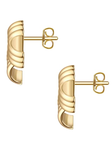 Yokoamii Ohrstecker aus Metall-Legierung in gelbgold