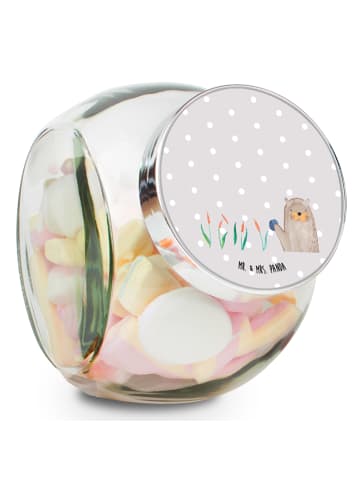 Mr. & Mrs. Panda gewürzglas Otter Stein ohne Spruch in Grau Pastell