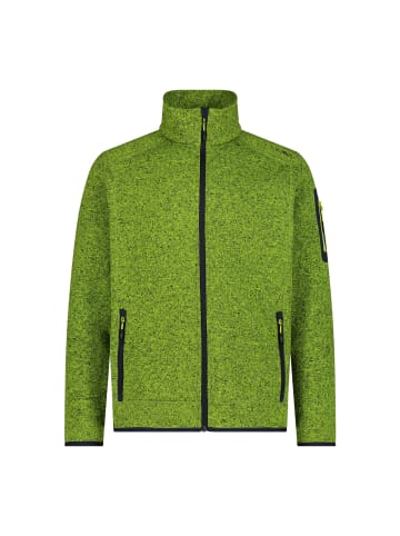 Campagnolo Midlayer KNITTED MELANGE in LIME-B.BLUE