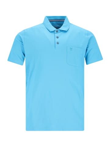 hajo Poloshirt Pique in Aqua