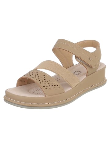 Ital-Design Sandale & Sandalette in Hellbraun