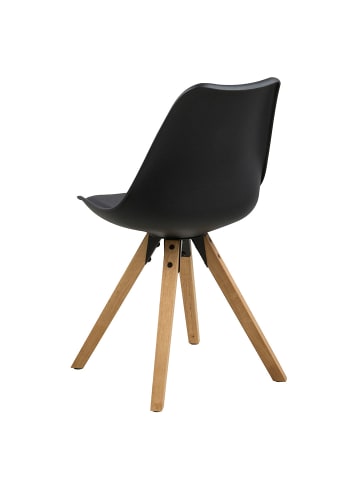 ebuy24 Esszimmerstuhl Dima Schwarz 2er Set