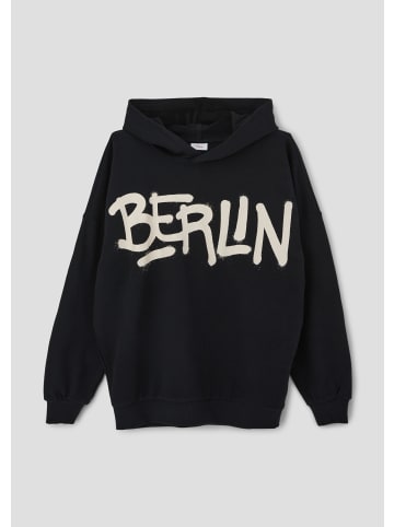 S. Oliver Sweatshirt langarm in Schwarz