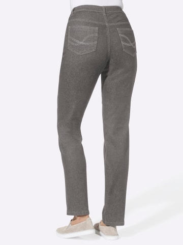 WITT WEIDEN 5-Pocket-Jeans in grau