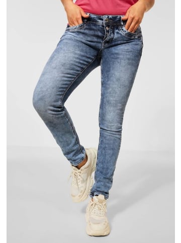 Street One Jeans in heavy indigo random wash
