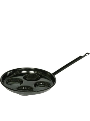 Riess Spiegelei Pfanne Classic Emaille in Schwarz
