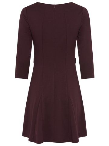 Laura Scott Jerseykleid in bordeaux