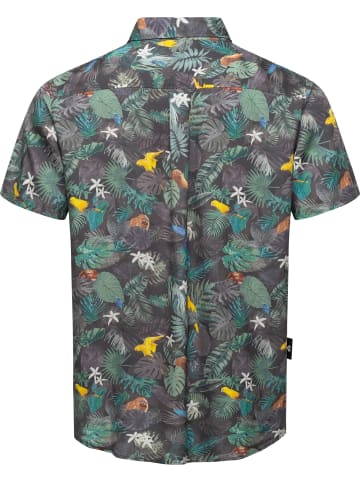 ragwear Hawaiihemd Omerro in Black