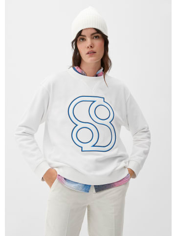 s.Oliver Sweatshirt in 02D1_ecru