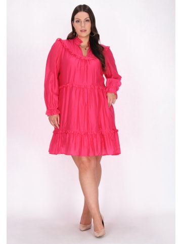 faina Women Plus Size Dress in Rose