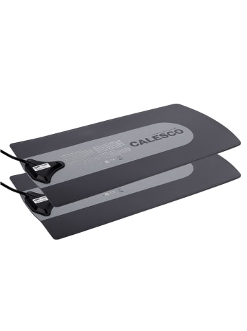 Beliani 2er-Set Wasserbett Heizelement CALESCO in Grau