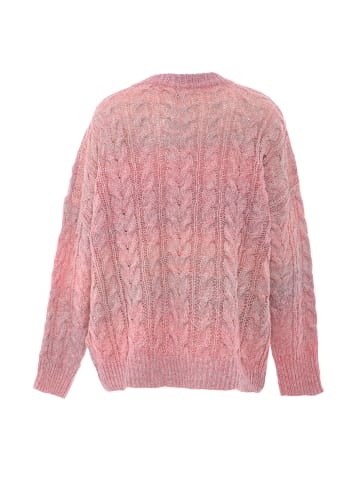 myMo Damen Pullover in PINK GELB