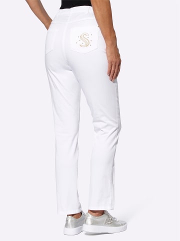 Sieh an! Jeans in weiß