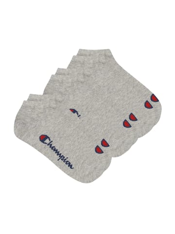 Champion Socken Sneaker Socks 3pk in 400 - grey