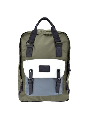 Doughnut Macaroon Go Wild 16 - Rucksack 38 cm (army x grey) in army x grey