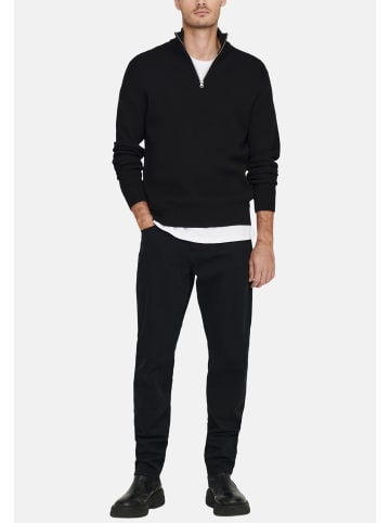 ONLY & SONS Sweattroyer Phil in Schwarz / hellbraun