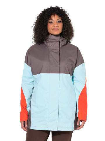 Funktionsjacke in dunkles taupe