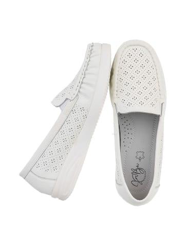 Ital-Design Halbschuh in Weiß