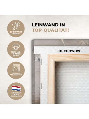 MuchoWow Leinwand bilder Mandelblüte (BxH)